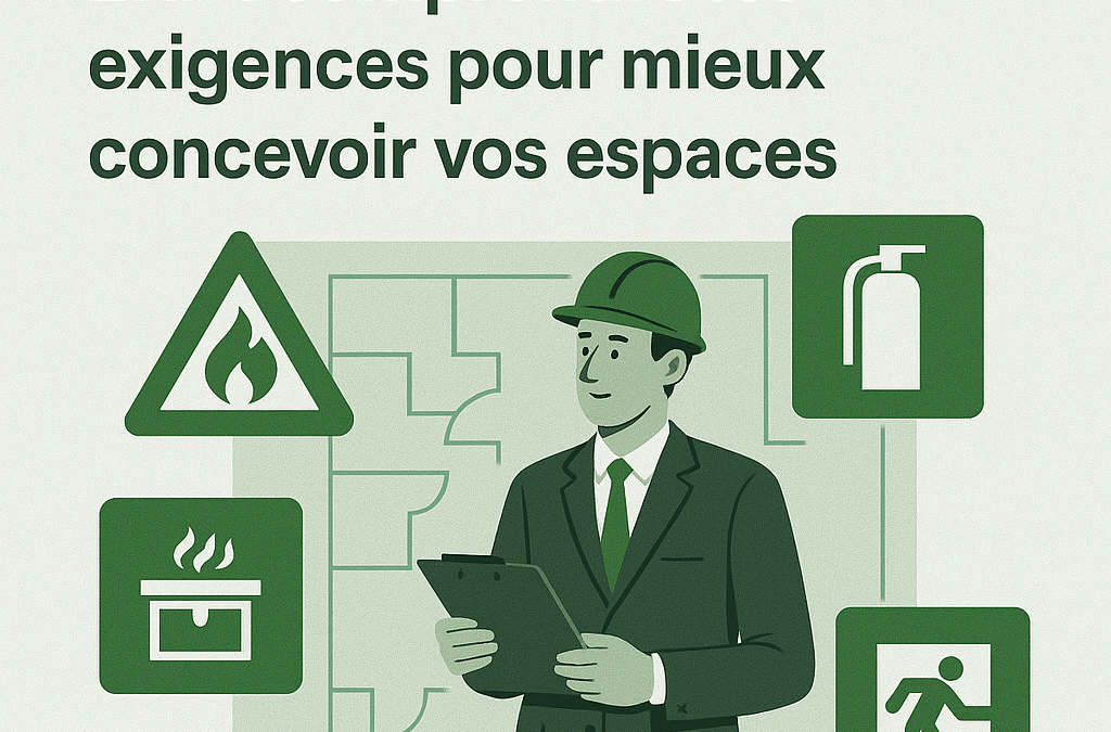 Sécurité incendie dans les ERP : comprendre les exigences pour mieux concevoir vos espaces